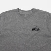Patagonia Fitz Roy Scope Responsibili-Tee Long Sleeve T-Shirt - Gravel Heather thumbnail
