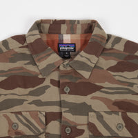Patagonia Fjord Flannel Shirt - Bear Witness Camo: Sage Khaki thumbnail