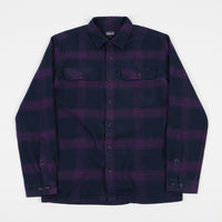 Patagonia Fjord Flannel Shirt - Burlwood: Purple thumbnail