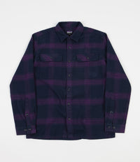 Patagonia Fjord Flannel Shirt - Burlwood: Purple