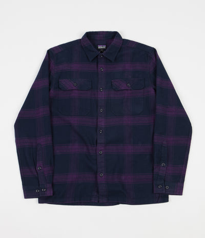 Patagonia Fjord Flannel Shirt - Burlwood: Purple