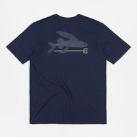 Patagonia Flying Fish Organic T-Shirt - Classic Navy thumbnail