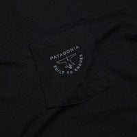 Patagonia Forge Mark Crest Pocket Responsibili-Tee T-Shirt - Ink Black thumbnail