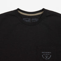 Patagonia Forge Mark Crest Pocket Responsibili-Tee T-Shirt - Ink Black thumbnail