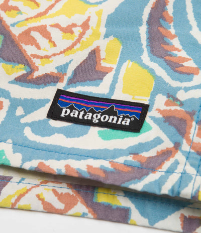 Patagonia Funhoggers Shorts - Thriving Planet: Lago Blue