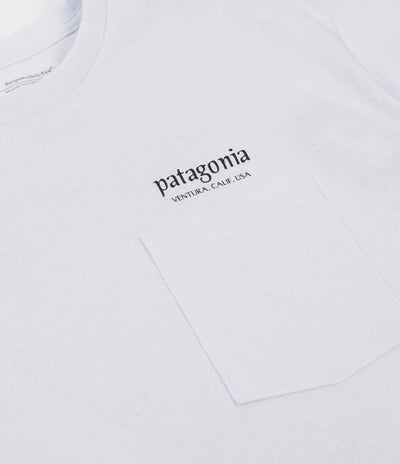 Patagonia Granite Magic Pocket Responsibili-Tee T-Shirt - White