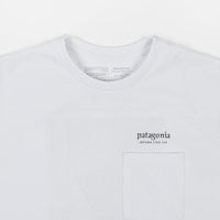 Patagonia Granite Magic Pocket Responsibili-Tee T-Shirt - White thumbnail