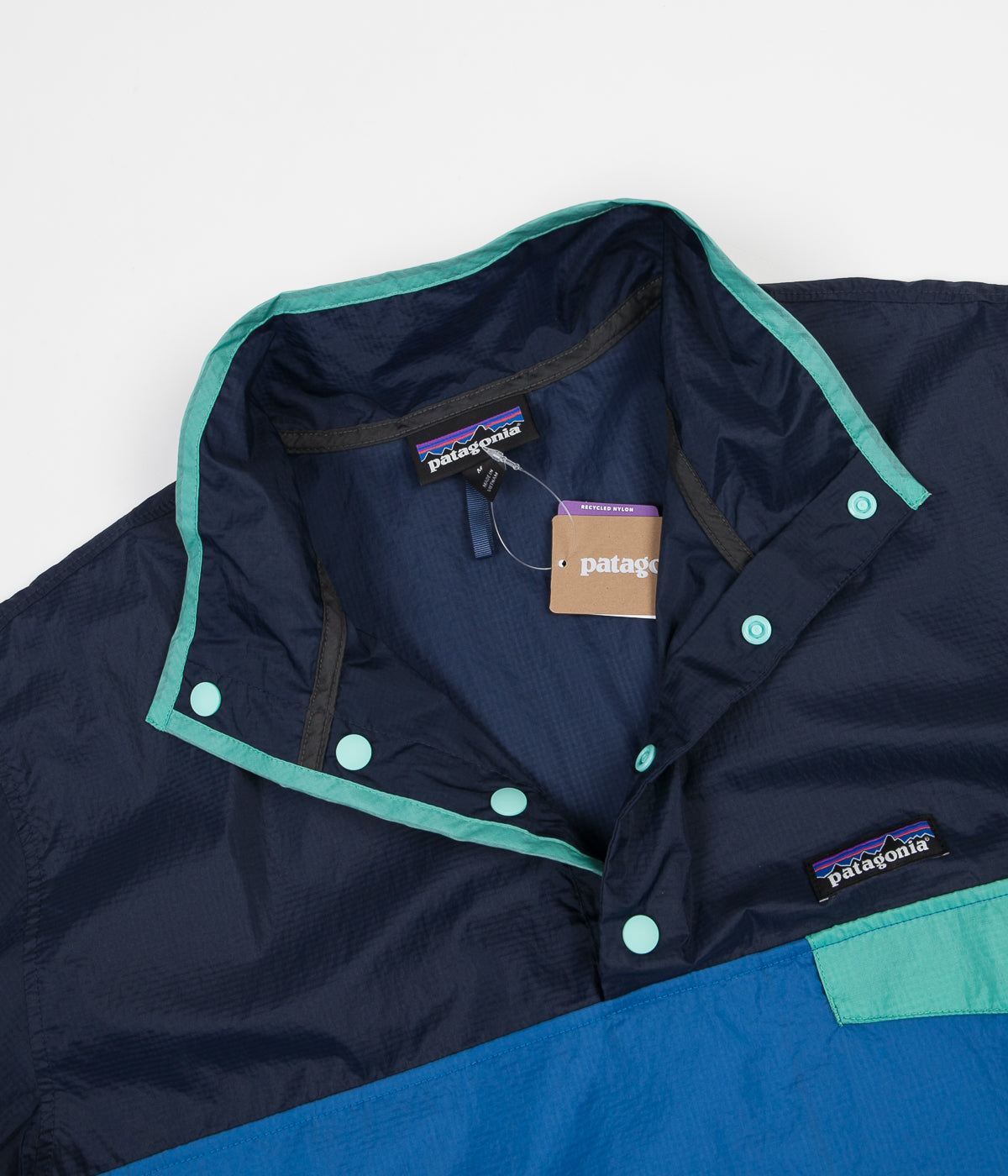 Patagonia Houdini Snap T Pullover Port Blue Flatspot