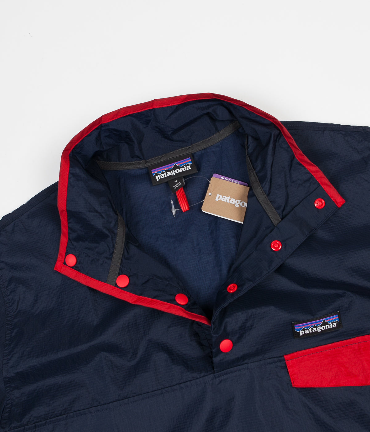 Patagonia Houdini Snap T Pullover Stone Blue New Navy Flatspot