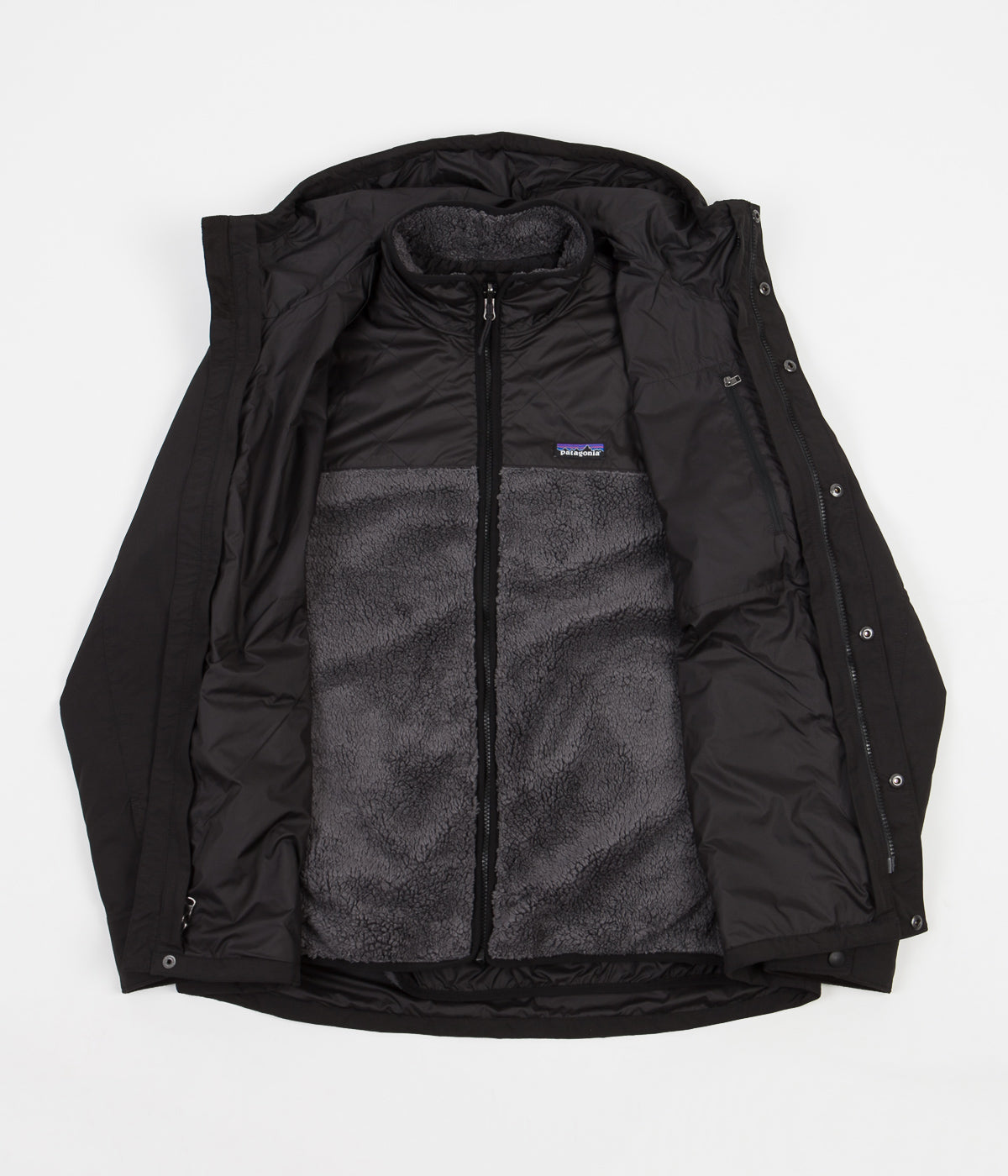 Patagonia Isthmus 3-in-1 Jacket - Black | Flatspot
