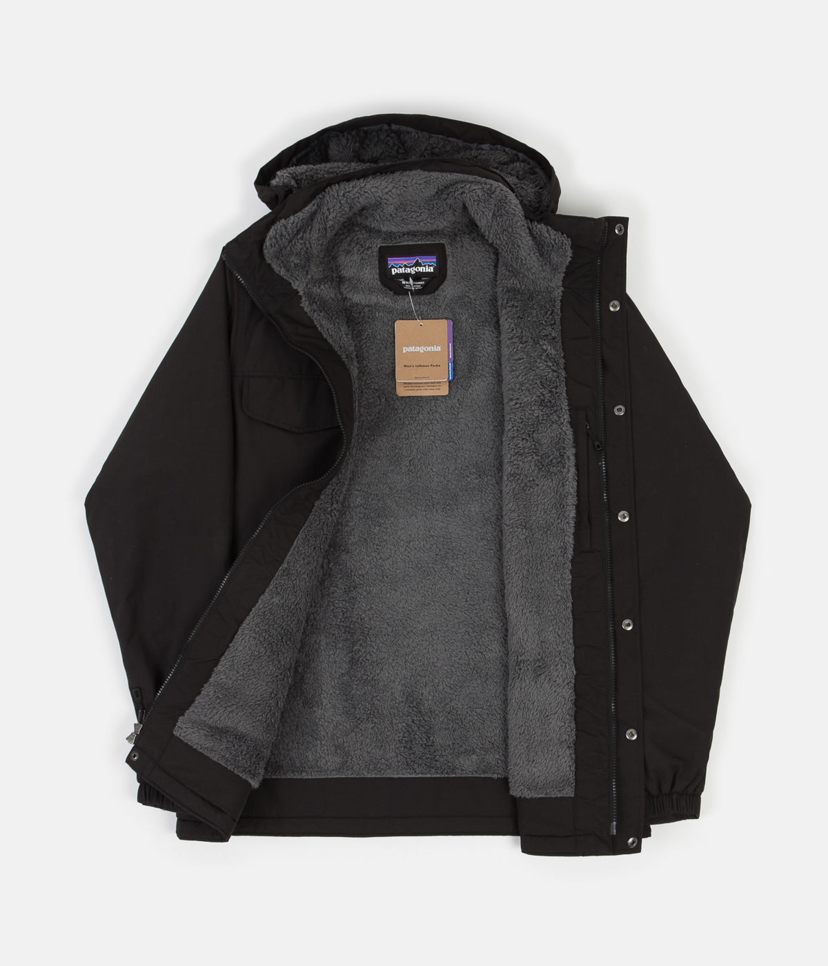 Patagonia isthmus parka sales black medium