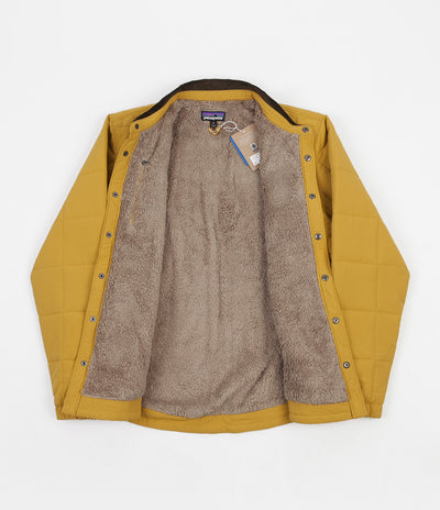 Patagonia Isthmus Quilted Shirt Jacket - Buckwheat Gold