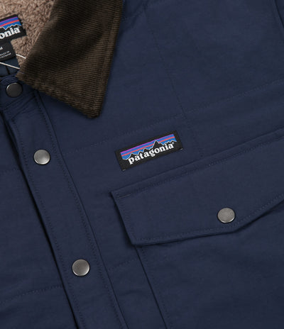 Patagonia Isthmus Quilted Shirt Jacket - New Navy