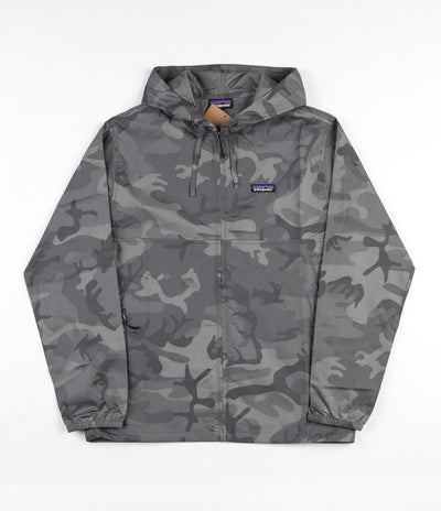 Patagonia Light & Variable Hooded Jacket - Forest Camo / Forge Grey