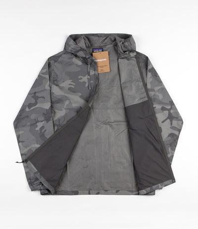 Patagonia Light & Variable Hooded Jacket - Forest Camo / Forge Grey