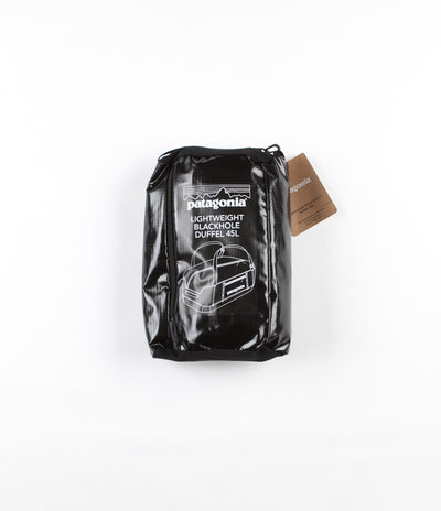 Patagonia Lightweight Black Hole Duffel Bag - 45L - Black