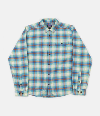 Patagonia Lightweight Fjord Flannel Shirt - Grange: Bayou Blue