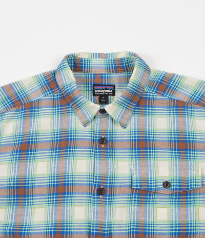 Patagonia Lightweight Fjord Flannel Shirt - Grange: Bayou Blue
