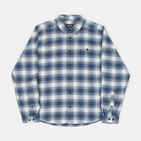 Patagonia Lightweight Fjord Flannel Shirt - Grange: Superior Blue thumbnail