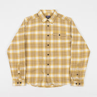 Patagonia Lightweight Fjord Flannel Shirt - Grange: Surfboard Yellow thumbnail