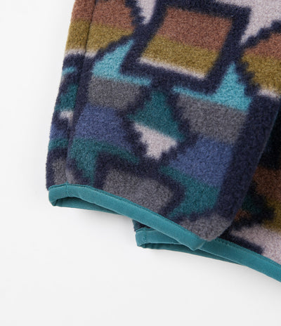 Patagonia Lightweight Synchilla Snap-T Fleece - Cedar Mesa Big: New Navy