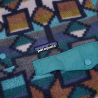 Patagonia Lightweight Synchilla Snap-T Fleece - Cedar Mesa Big: New Navy thumbnail