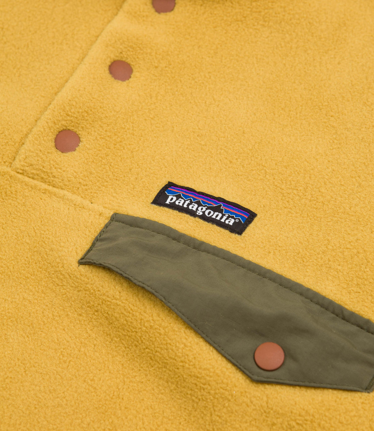 Patagonia Lightweight Synchilla Snap T Fleece Cabin Gold Flatspot