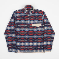 Patagonia Lightweight Synchilla Snap-T Fleece - Coast Highway Multi Big: Sumac Red thumbnail