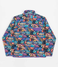 Patagonia Lightweight Synchilla Snap-T Fleece in Joy: Pitch Blue