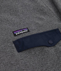 Patagonia synchilla discount navy blue
