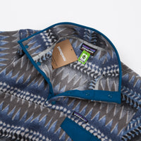Patagonia Lightweight Synchilla Snap-T Fleece - Laughing Waters / Smoulder Blue thumbnail