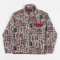 Patagonia Lightweight Synchilla Snap-T Fleece - Wandering Woods: Pumice thumbnail