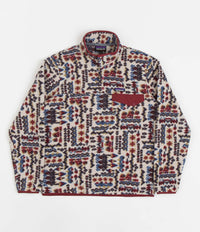 Patagonia Lightweight Synchilla Snap-T Fleece - Wandering Woods: Pumice