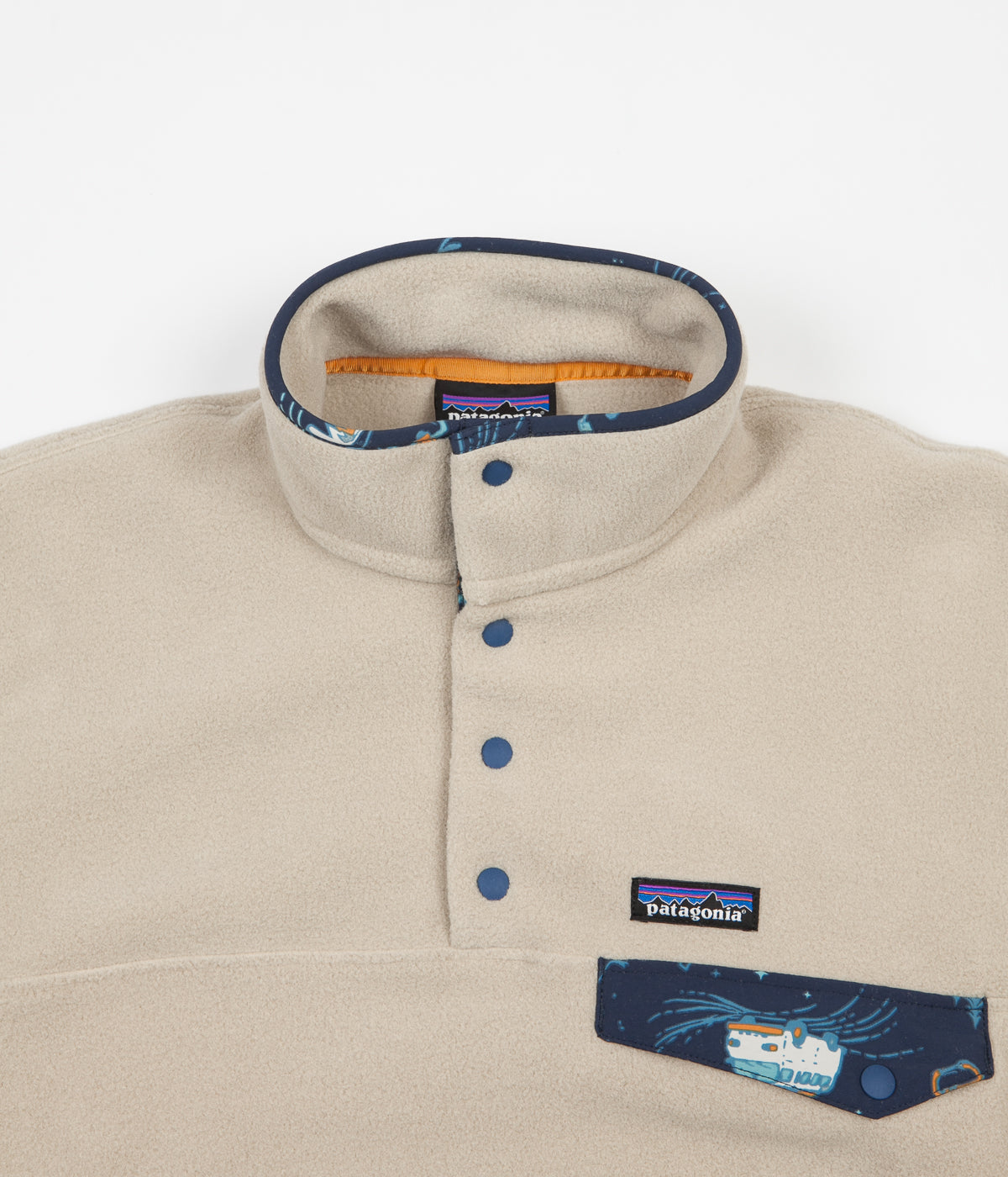 Patagonia Lightweight Synchilla Snap T Fleece El Cap Khaki Flatspot