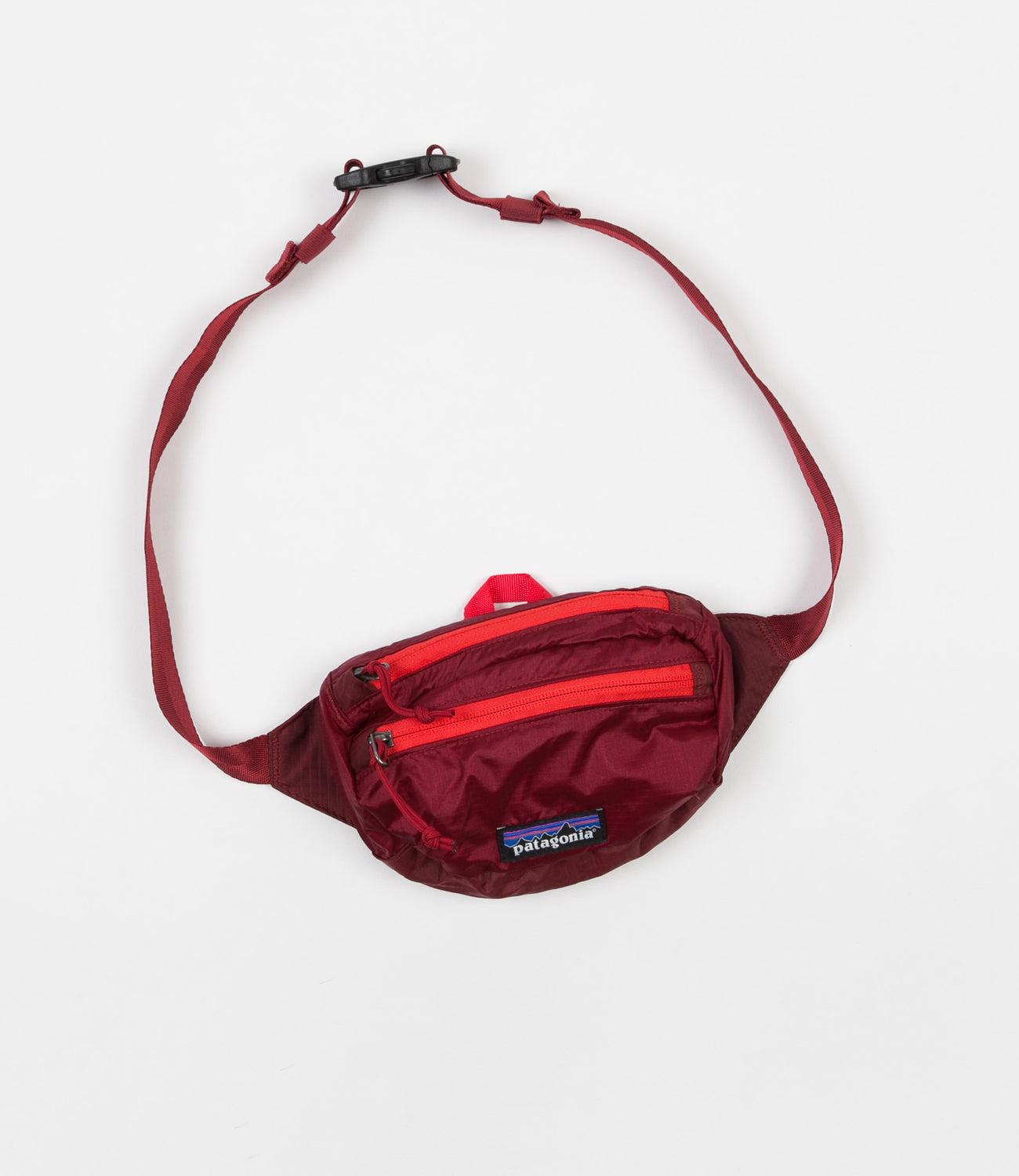 Patagonia Lightweight Travel Mini Hip Pack Oxide Red Flatspot