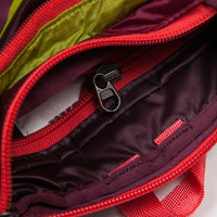 Patagonia Lightweight Travel Mini Hip Pack - Patchwork Light Gecko Green / Tomato thumbnail