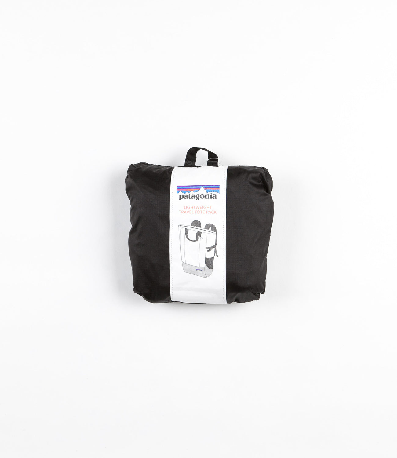 Patagonia lightweight travel tote pack black shop