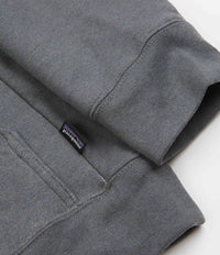 Patagonia Line Logo Ridge Stripe Uprisal Hoodie - Plume Grey | Flatspot