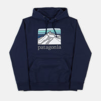 Patagonia Line Logo Ridge Uprisal Hoodie - Classic Navy thumbnail