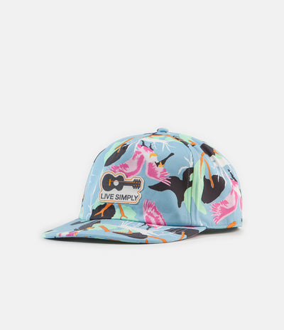 Patagonia Live Simply Guitar Funfarer Cap - Spoonbills: Big Sky Blue