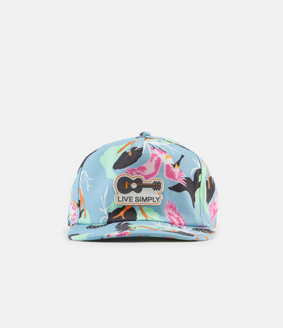 Patagonia Live Simply Guitar Funfarer Cap - Spoonbills: Big Sky Blue
