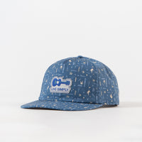 Patagonia Live Simply Guitar Funfarer Cap - Swamp Stamp Multi: Pigeon Blue thumbnail