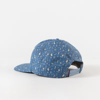 Patagonia Live Simply Guitar Funfarer Cap - Swamp Stamp Multi: Pigeon Blue thumbnail