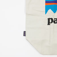Patagonia Market Tote Bag - Shop Sticker / Bleached Stone thumbnail