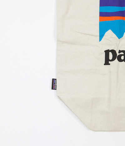 Patagonia Market Tote Bag - Shop Sticker / Bleached Stone