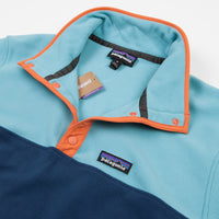 Patagonia fleece stone blue hot sale