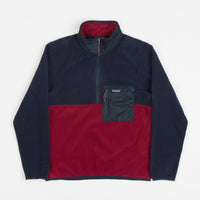 Patagonia Microdini 1/2 Zip Pullover Fleece - Wax Red thumbnail