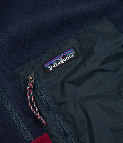Patagonia Microdini 1/2 Zip Pullover Fleece - Wax Red
