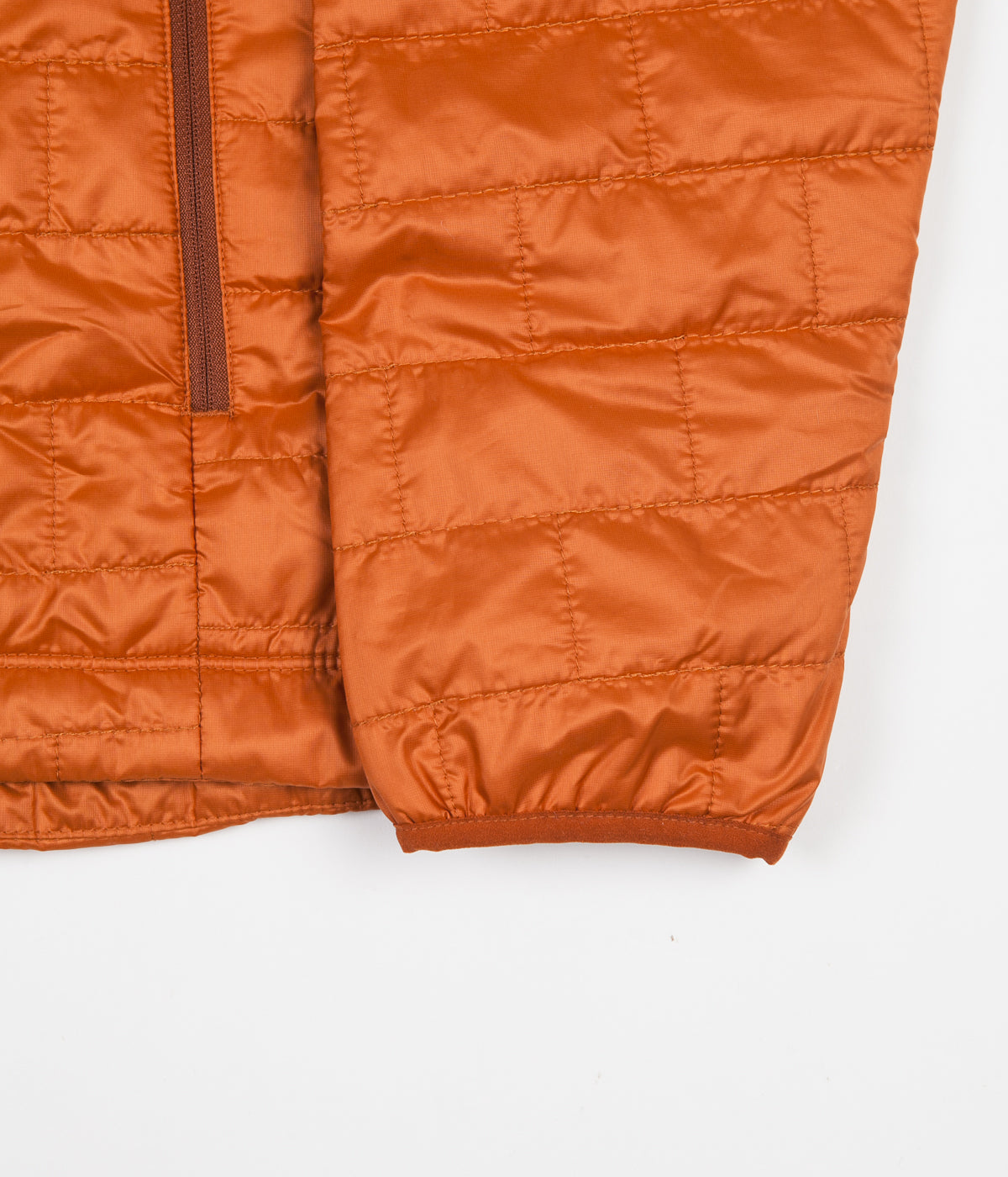 Patagonia nano puff hoody copper ore top