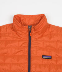 Patagonia orange vest store